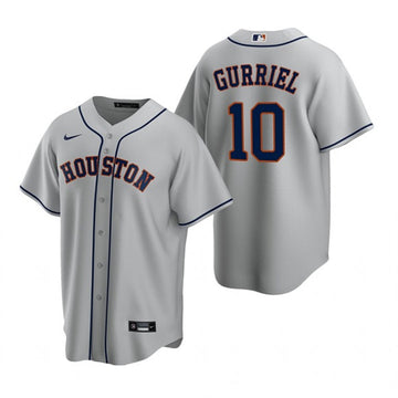 Yuli Gurriel Houston Astros gray jersey