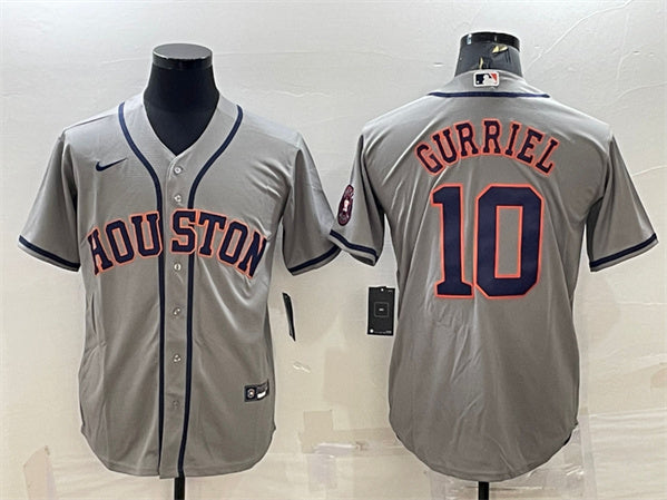 Yuli Gurriel Houston Astros gray jersey