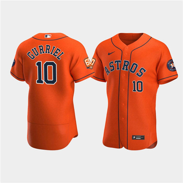 Yuli Gurriel Houston Astros orange jersey