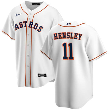 David Hensley Houston Astros white jersey