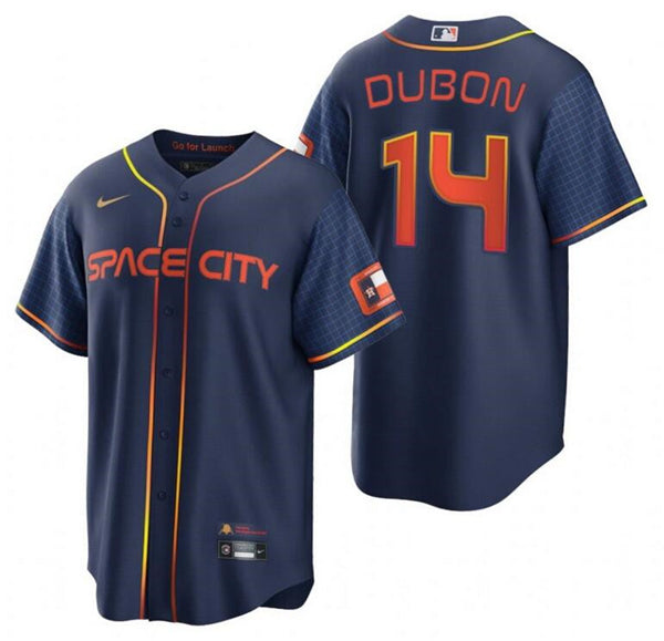 Mauricio Dubon Houston Astros navy City Connect jersey