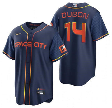 Mauricio Dubon Houston Astros navy City Connect jersey