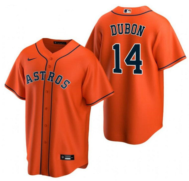 Mauricio Dubon Houston Astros orange jersey