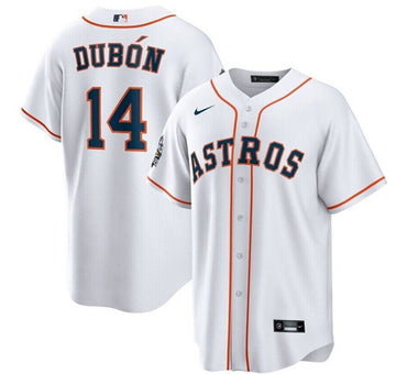 Mauricio Dubon Houston Astros white jersey