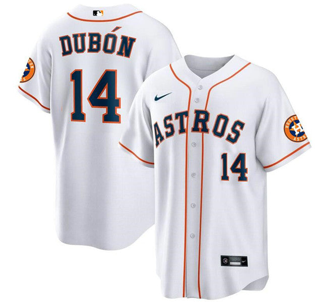 Mauricio Dubon Houston Astros white jersey