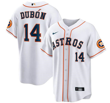 Mauricio Dubon Houston Astros white jersey