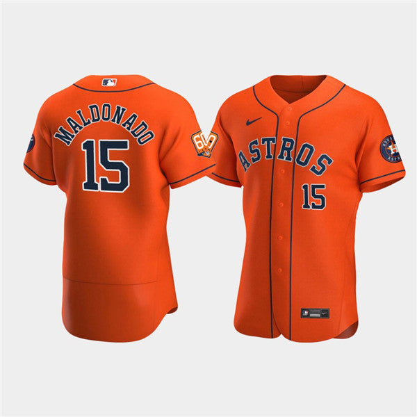 Martin Maldonado Houston Astros orange jersey