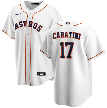 Victor Caratini Houston Astros white jersey