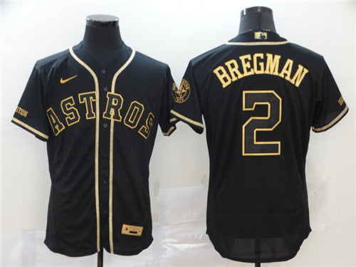 Alex Bregman Houston Astros golden jersey