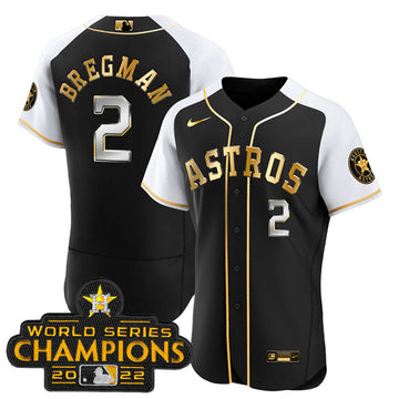 Alex Bregman Houston Astros black Alternate jersey