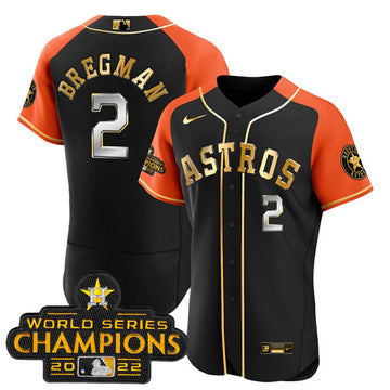 Alex Bregman Houston Astros black Alternate jersey