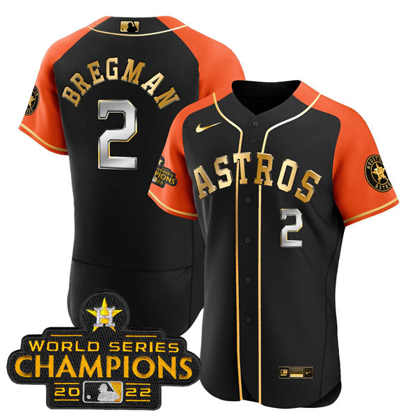 Alex Bregman Houston Astros black Alternate jersey