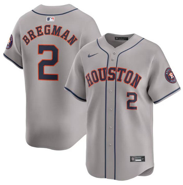 Alex Bregman Houston Astros gray Away jersey