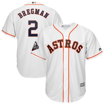 Alex Bregman Majestic Houston Astros white jersey