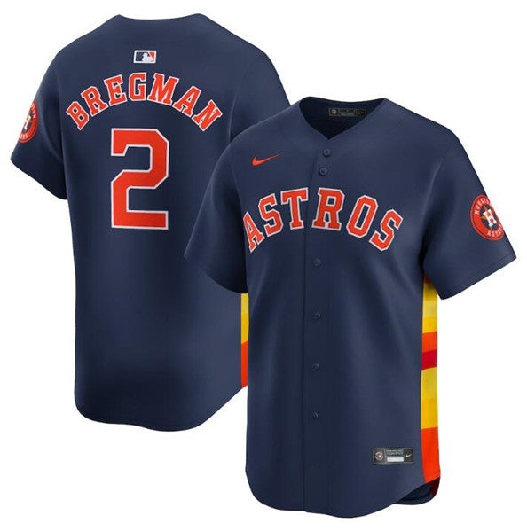 Alex Bregman Houston Astros navy Alternate jersey