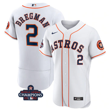 Alex Bregman Houston Astros white jersey