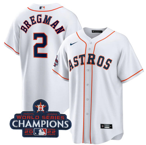 Alex Bregman Houston Astros white Home jersey