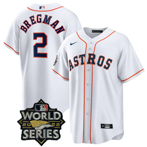 Alex Bregman Houston Astros white Home jersey