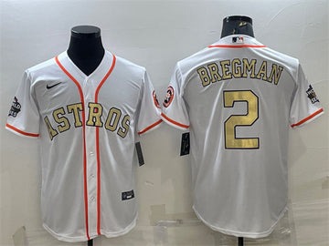 Alex Bregman Houston Astros white jersey