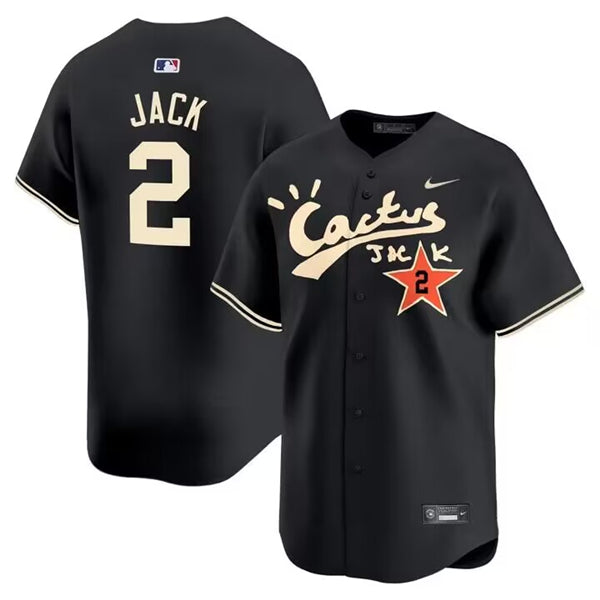David Jack Houston Astros black jersey