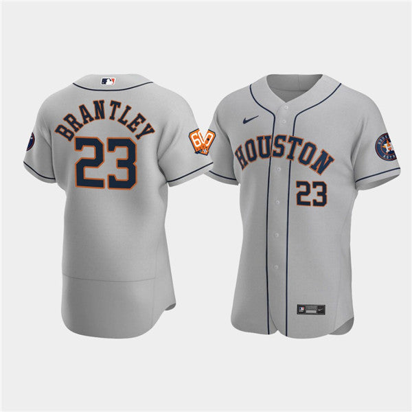 Michael Brantley Houston Astros gray jersey