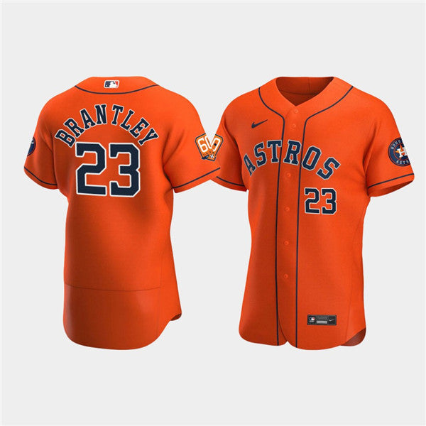 Michael Brantley Houston Astros orange jersey
