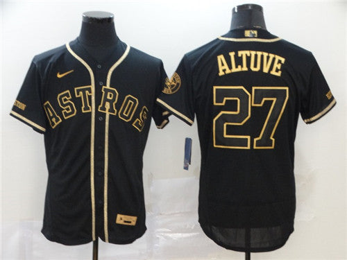 Jose Altuve Houston Astros black jersey