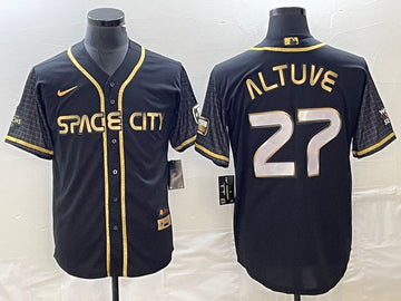 Jose Altuve Houston Astros black City Connect jersey