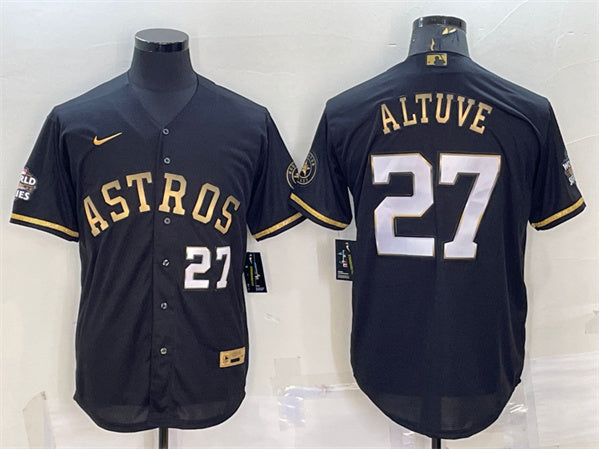 Jose Altuve Houston Astros black jersey
