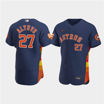 Jose Altuve Houston Astros navy jersey