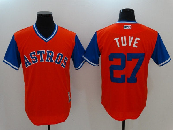 Jose Altuve Houston Astros red jersey