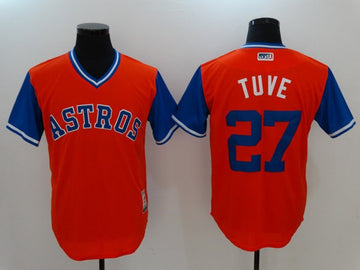 Jose Altuve Houston Astros red jersey