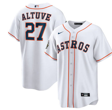 Jose Altuve Houston Astros white Home jersey
