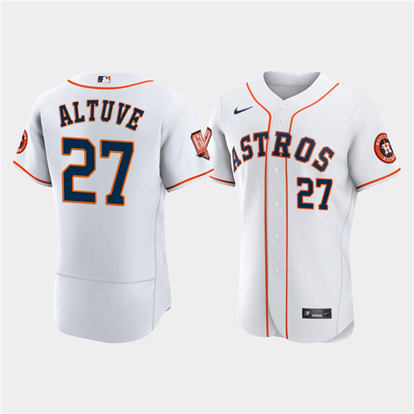 Jose Altuve Houston Astros white jersey