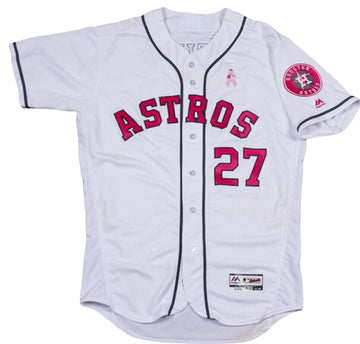 Jose Altuve Houston Astros white jersey
