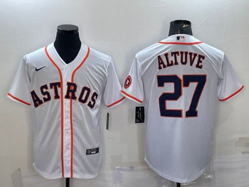 Jose Altuve Houston Astros white jersey