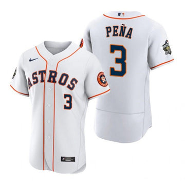 Jeremy Pena Houston Astros white jersey
