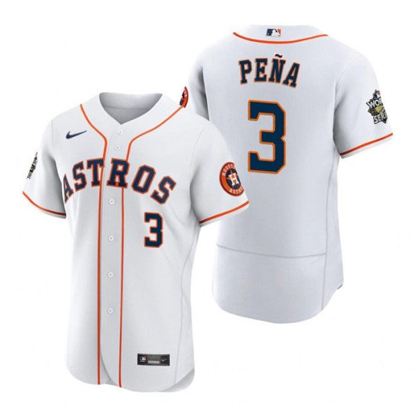 Jeremy Pena Houston Astros white jersey