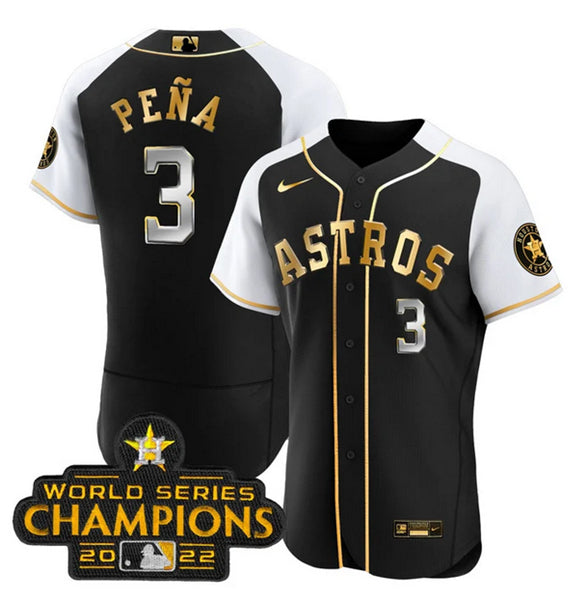 Jeremy Pena Houston Astros black Alternate jersey