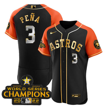 Jeremy Pena Houston Astros black Alternate jersey
