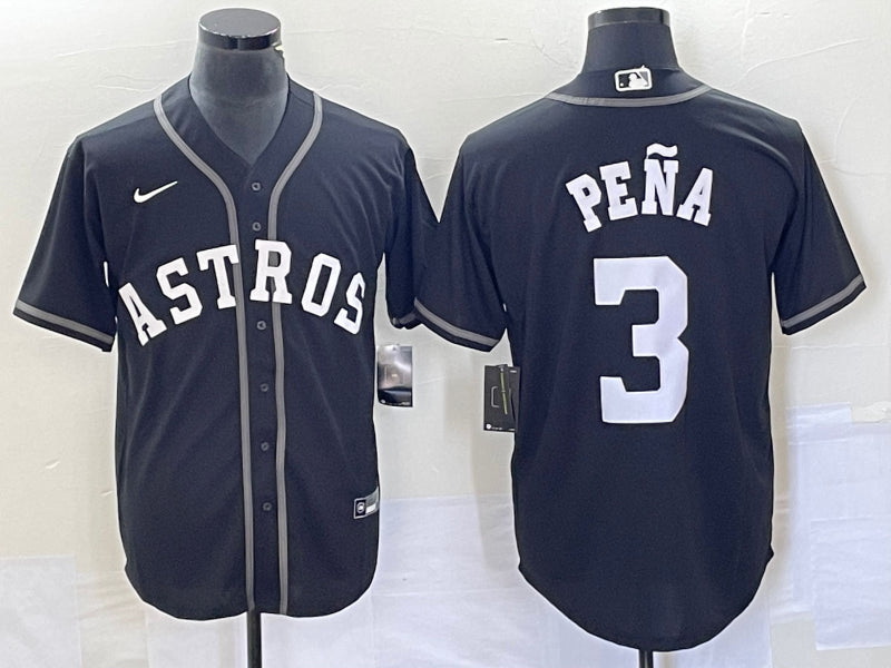 Jeremy Pena Houston Astros black jersey