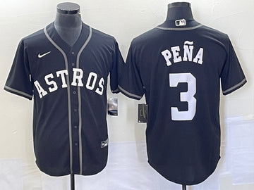 Jeremy Pena Houston Astros black jersey