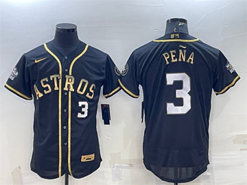 Jeremy Pena Houston Astros black jersey
