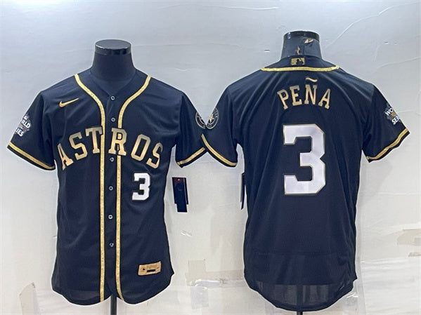 Jeremy Pena Houston Astros black jersey