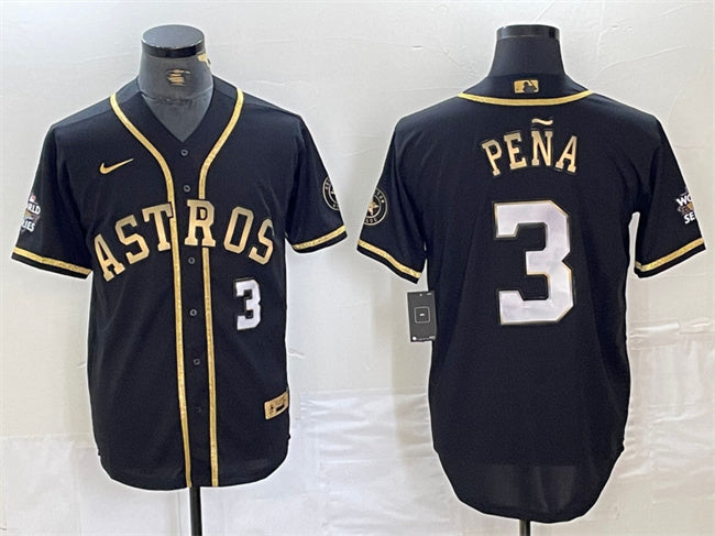 Jeremy Pena Houston Astros black jersey