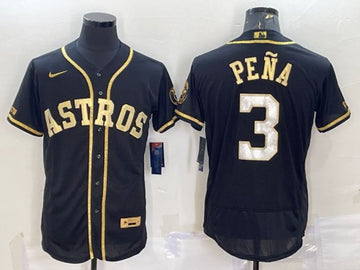 Jeremy Pena Houston Astros black jersey