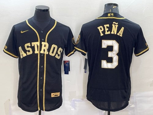 Jeremy Pena Houston Astros black jersey
