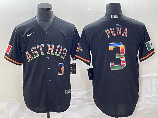 Jeremy Pena Houston Astros black jersey