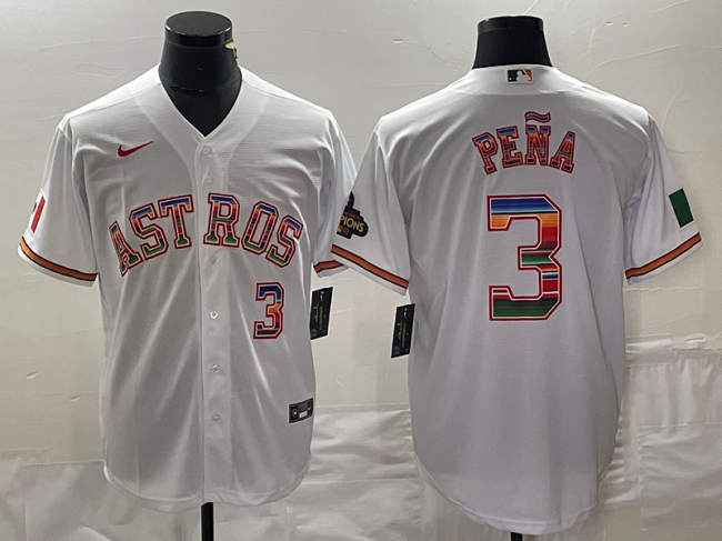 Jeremy Pena Houston Astros white jersey