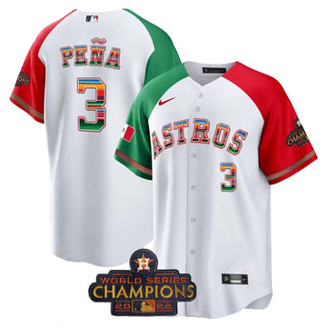 Jeremy Pena Houston Astros white jersey
